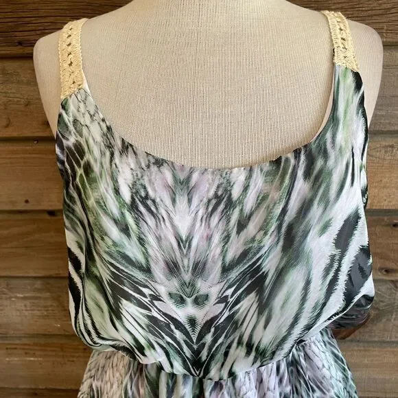 Live and Let Live Maxi Dress Size M EUC - Picture 3 of 10